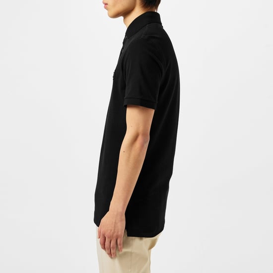 Herren Dolce & Gabbana Baumwoll-Piqué Poloshirt in Schwarz - Image 2