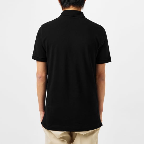 Herren Dolce & Gabbana Baumwoll-Piqué Poloshirt in Schwarz - Image 3