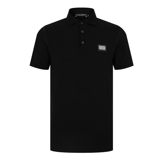 Herren Dolce & Gabbana Baumwoll-Piqué Poloshirt in Schwarz - Image 5