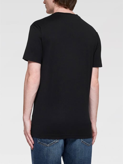 Dolche&Gabanna Weißes T-Shirt mit Patch-Logo - Image 3