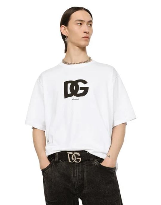 Dolche&Gabana Milano Oversize-Baumwoll-T-Shirt - Image 2