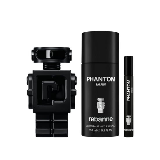 Paco Rabanne Phantom Parfum Weihnachts-Geschenkset (Parfum Spray 100ml + Deodorant Spray 150ml + Parfum 10ml) - Image 2