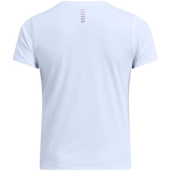 Under Armour Damen Armour Ua Launch Elite Kurzarmshirt in Nimbus Blue - Image 3