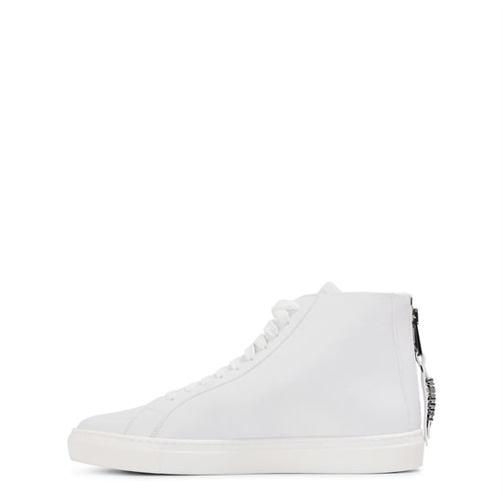 Moschino Herren Court Sneaker in Weiß - Image 2
