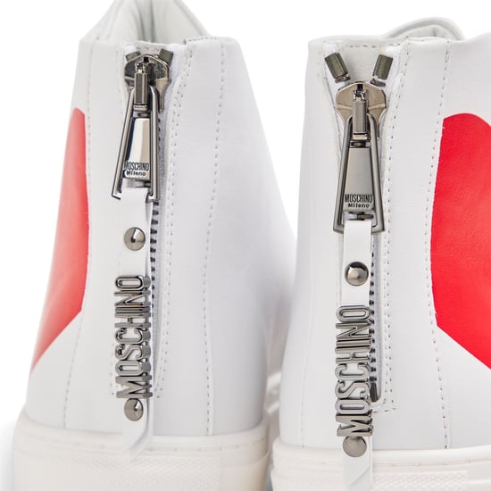 Moschino Herren Court Sneaker in Weiß - Image 3
