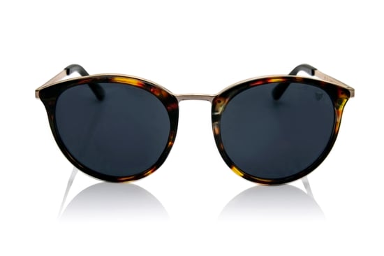 Marc Lauder Sonnenbrille in Rot-Schildpatt-Optik - Image 1