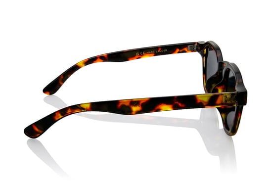 Marc Lauder Sonnenbrille in Rot-Schildpatt-Optik - Image 3