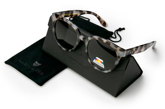 Marc Lauder Sonnenbrille in der Farbe Blush Tortoise - Image 3