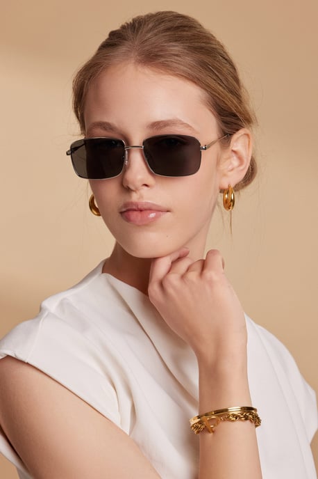 Isabella Ford SILBER Sonnenbrille - Image 4