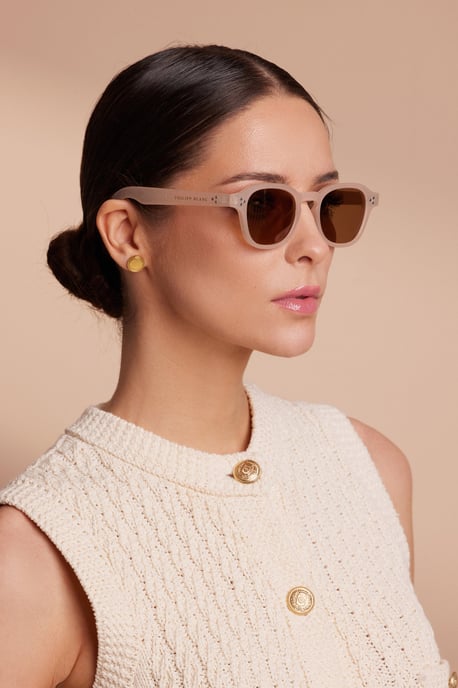 Philipp Blanc Champagner Sonnenbrille - Image 5