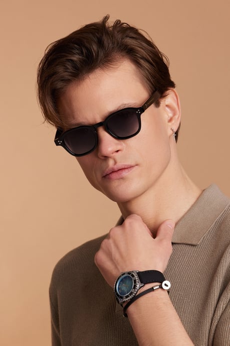 Philipp Blanc Sonnenbrille in Schwarz - Image 4
