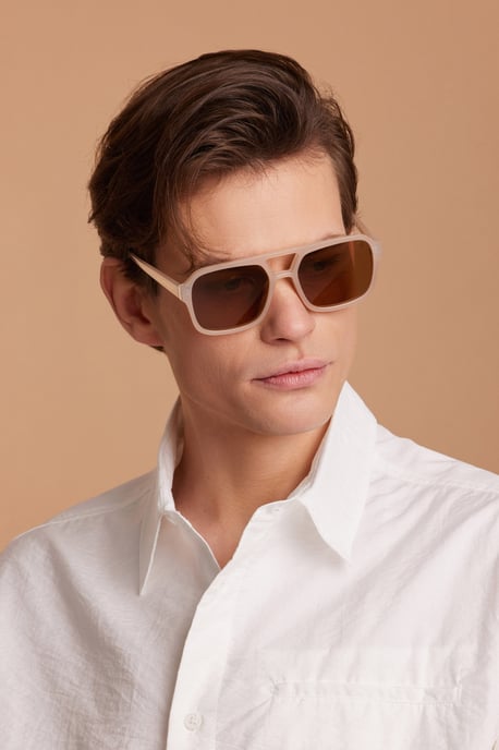 Philipp Blanc Champagner Sonnenbrille - Image 4