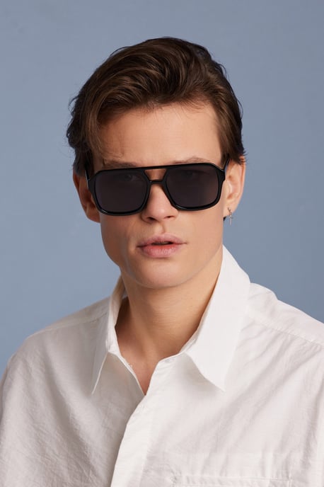 Philipp Blanc Sonnenbrille in Schwarz - Image 4