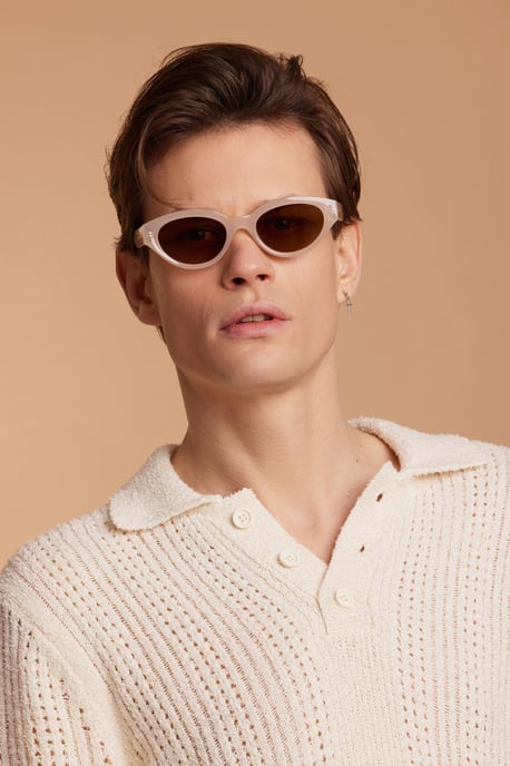 Philipp Blanc Champagner Sonnenbrille - Image 4