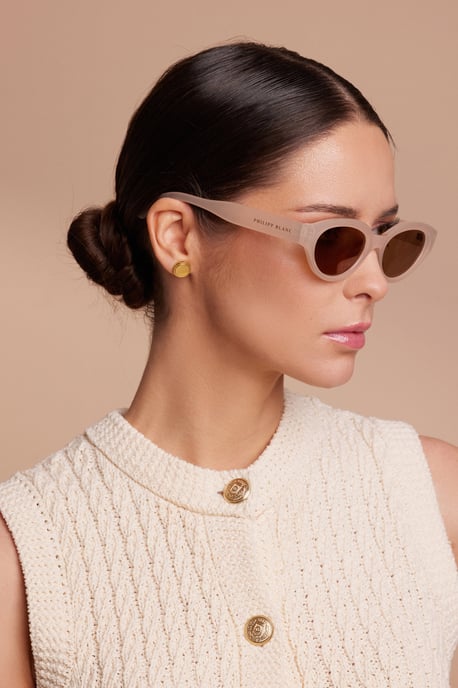 Philipp Blanc Champagner Sonnenbrille - Image 5