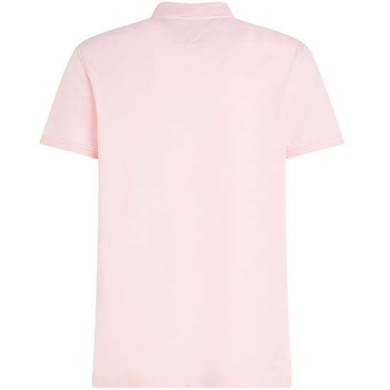 Herren-Poloshirt der Marke Tommy Hilfiger. Die Polos von Tommy Hilfiger sind aus Bio-Baumwolle und Elastan gefertigt und haben eine normale Passform. Die weiche Baumwolle sorgt für hohen Tragekomfort. Das Elastan sorgt für eine feine Dehnung des Stoffes.  - Image 2