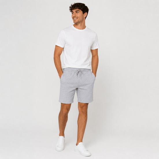 Jogging Short Grijs von Cappuccino Italia in der farbe Grau und in größe L. - Image 2