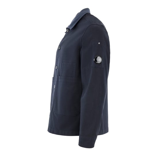 C.P. Company Herren-Button-Overshirt in Ttl Eclipse 888 - Image 2