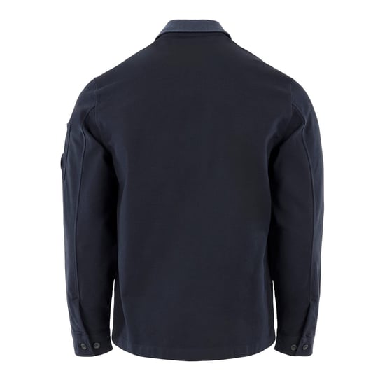C.P. Company Herren-Button-Overshirt in Ttl Eclipse 888 - Image 3