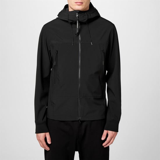 C.P. Company Herren Goggle Softshelljacke Schwarz 999 - Image 3