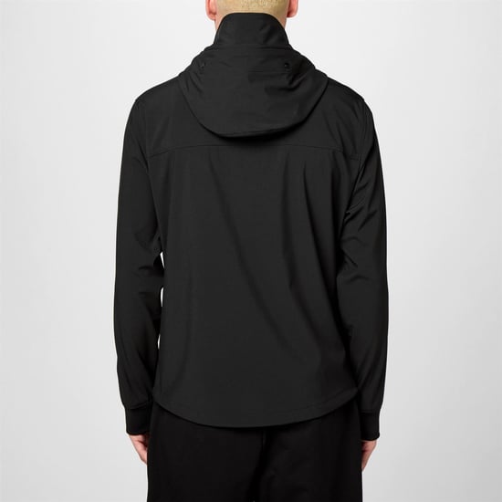 C.P. Company Herren Goggle Softshelljacke Schwarz 999 - Image 4