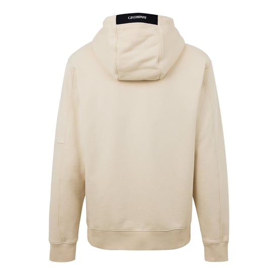 C.P. Company Herren Micro Lens Kapuzenpullover zum Überziehen in Frozen Dew 114 - Image 2