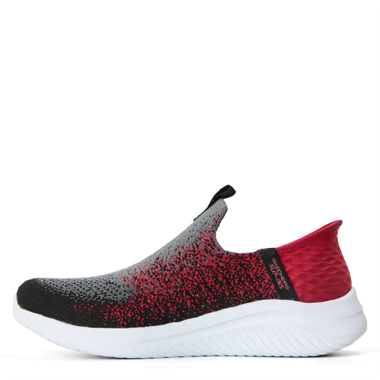 Skechers Stretch-Strick-Sneaker zum Hineinschlüpfen für Jungen, W Air, Unisex-Kinder, Anthrazit/Rot - Image 2
