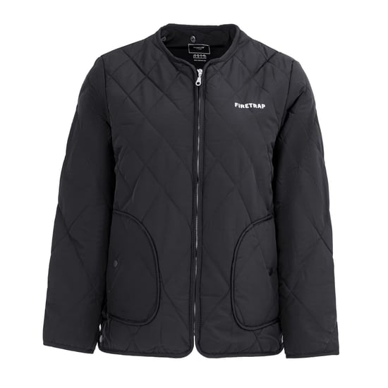 Firetrap Damen-Steppjacke in Schwarz - Image 4