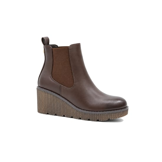 Stiefeletten mit Keilabsatz Montevita Bro38 braun - Image 2