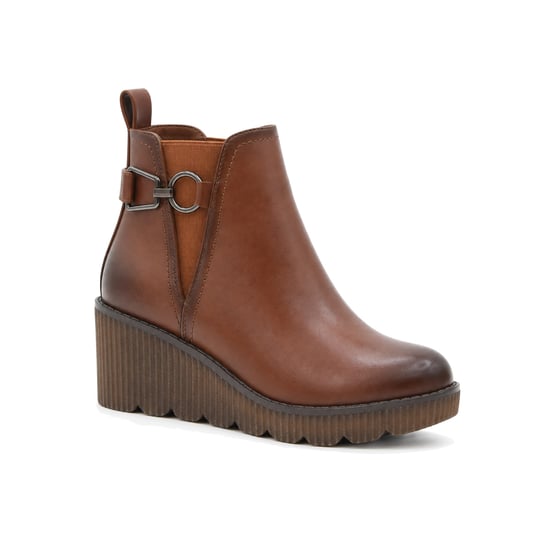 Stiefeletten mit Keilabsatz Montevita Bro36 braun - Image 2
