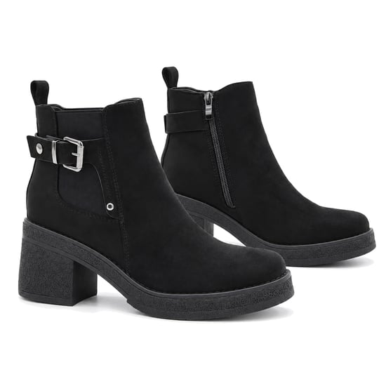 Stiefeletten mit Absatz Montevita Bro41 schwarz - Image 4