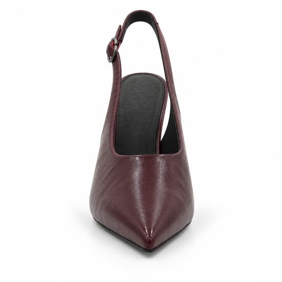 Montevita Damen-Slingback-Pumps in Bordeaux mit schmalem Absatz - Image 3