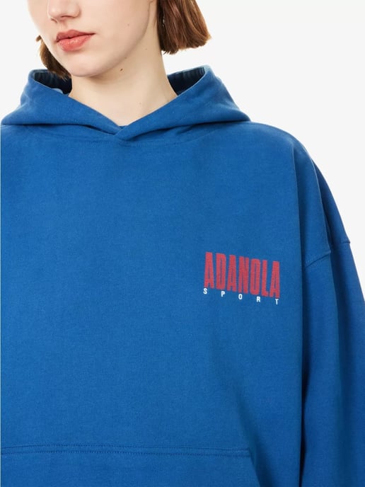 Adanola Horizon Hoodie Damen Marineblau Oversized - Image 5