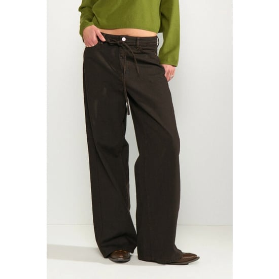 Nümph Numph 707358 Wide-Leg-Jeans Black Coffee - Image 1