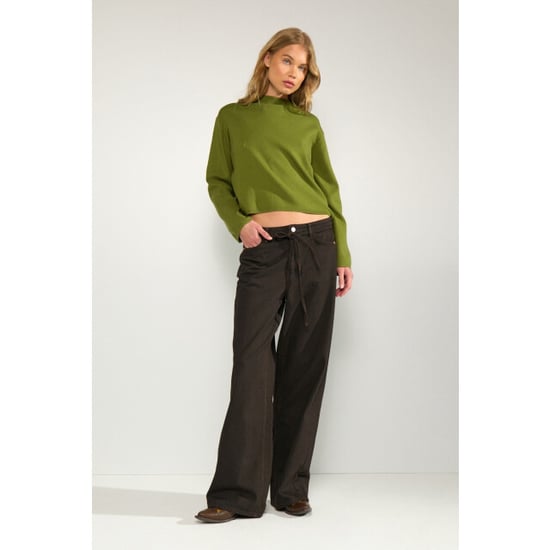Nümph Numph 707358 Wide-Leg-Jeans Black Coffee - Image 2