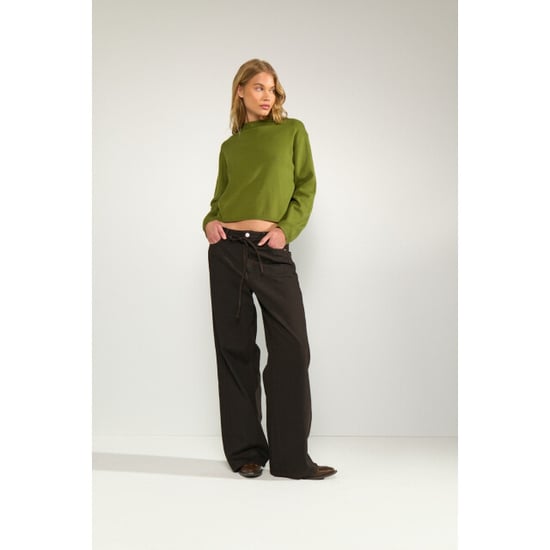 Nümph Numph 707358 Wide-Leg-Jeans Black Coffee - Image 6