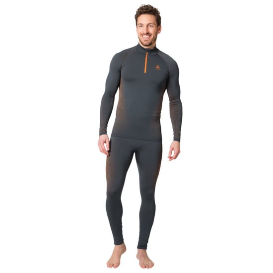 Odlo Performance Warm Eco Langarmshirt mit halbem Reißverschluss - Image 2