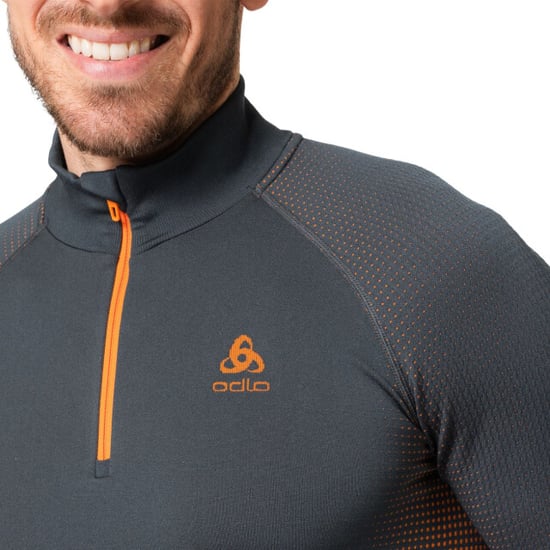 Odlo Performance Warm Eco Langarmshirt mit halbem Reißverschluss - Image 5