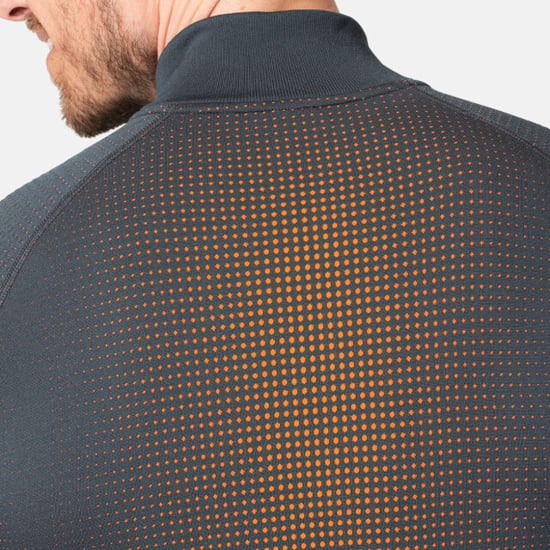 Odlo Performance Warm Eco Langarmshirt mit halbem Reißverschluss - Image 6