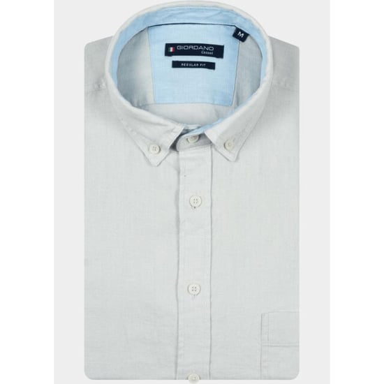 Giordano Herrenhemd Ivy Langarm Button-down S 617009/91 - Image 5