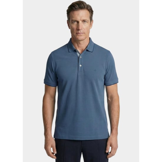 Baileys Polo Herren-Poloshirt 2-tone solid 615214/64 - Image 1