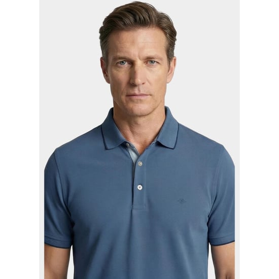Baileys Polo Herren-Poloshirt 2-tone solid 615214/64 - Image 5