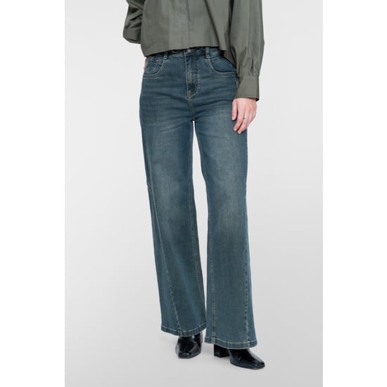 Geisha Wide Jeans 61808-10 810 Blue Denim Tinted - Image 2