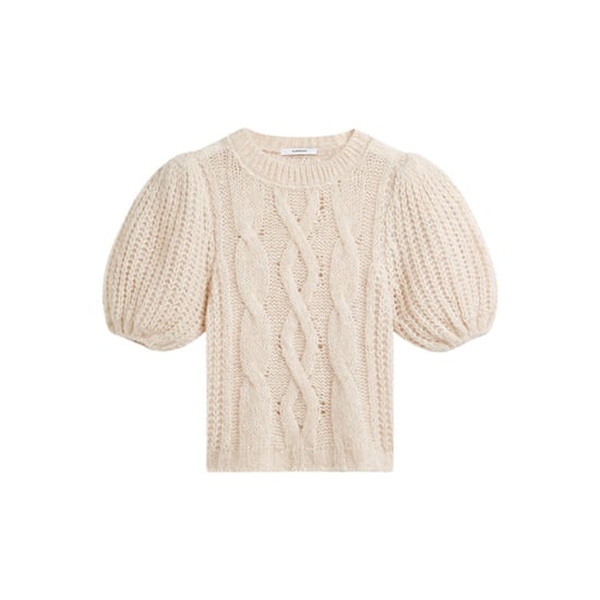 Summum Puff Sleeve Pullover Cozy Cable Knit Strickpullover 7s8041-70102 - Image 1