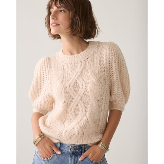 Summum Puff Sleeve Pullover Cozy Cable Knit Strickpullover 7s8041-70102 - Image 6