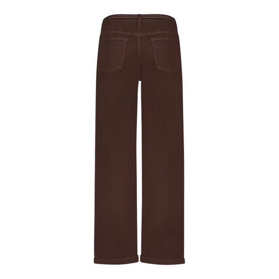 Geisha 61813-10 775 Balloon-Jeans Leinenmix Braun - Image 2