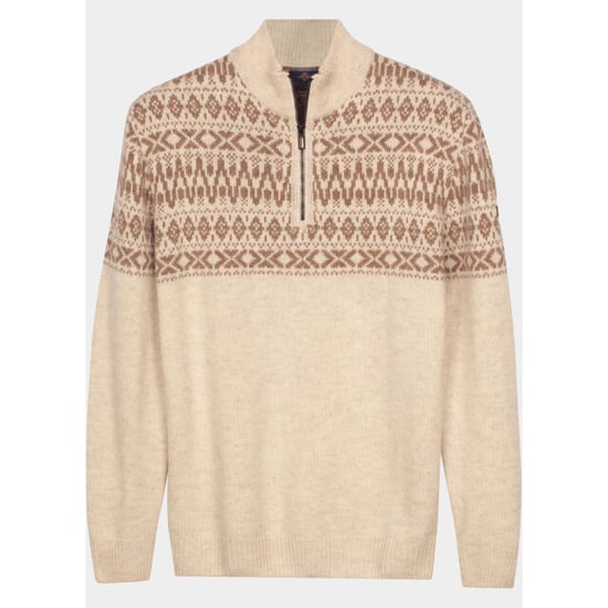 Baileys Half-Zip 10gg, Nordic Knit Jacquard at 628428/825 - Image 2