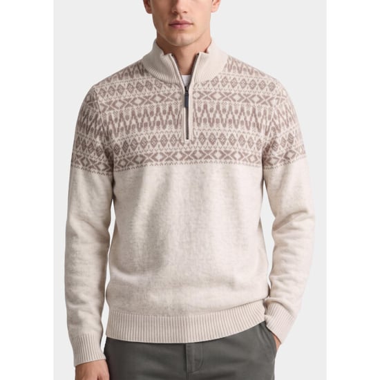 Baileys Half-Zip 10gg, Nordic Knit Jacquard at 628428/825 - Image 5