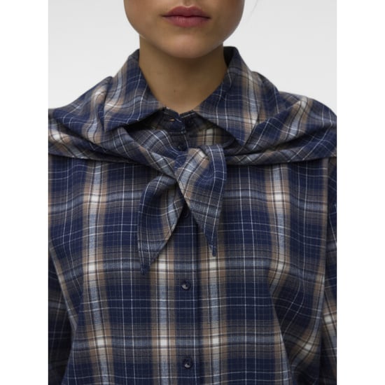 Vero Moda vmtilda ls scarf shirt wvn 10356250 Blazer - Image 3