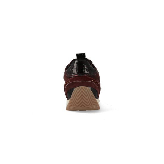 Posh by Poelman Valeria 59 Sneaker braun / bordeauxrot - Image 2